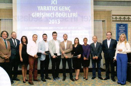 jci yaratici genc girisimci odulleri 2013