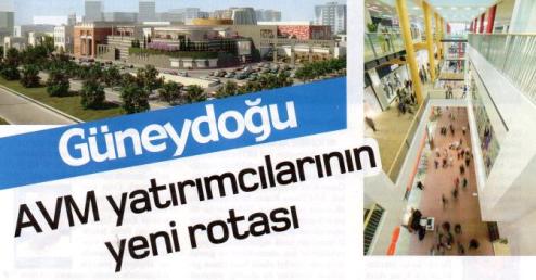 guneydoguya avm yatirimi