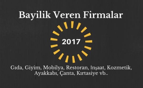 bayilik-veren-firmalar-2017