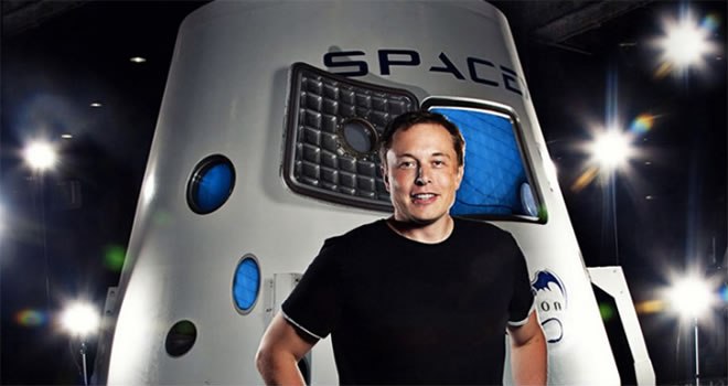 elon musk ve space